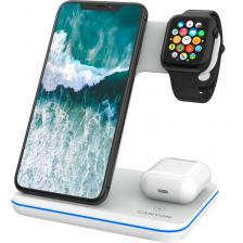 Зарядное устройство беспроводное Canyon Qi WS-303 15W, белое