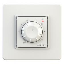 Широкое применение Welrok rtp - простое и надежное решение для систем теплого пола. Механический термостат Welrok rtp подходит для использования с электрическими и водяными теплыми полами. Управление водяными теплыми полами осуществляется с помощью нормально электротермического сервопривода с рабочим напряжением 230 В. Welrok rtp поддерживает постоянную заданную температуру в диапазоне от 10 до 40 градусов Цельсия. Измерение температуры обеспечивает выносной датчик, который идет в комплекте с устройством. Комфорт эксплуатации Управлять температурой с помощью этого терморегулятора очень просто: достаточно просто установить ручку регулировки на нужную температуру. Устанавливается в стандартный подрозетник диаметром 60 мм.  