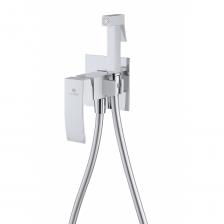 Смеситель для биде скрытого монтажа Ganzer (Ганзер) GZ44157-F Белый/хром