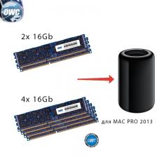 Комплект модулей памяти OWC 64GB для Apple Mac Pro 2013 4x 16GB 1866MHZ PC3-14900 DDR3 Reg ECC OWC1866D3R9M64