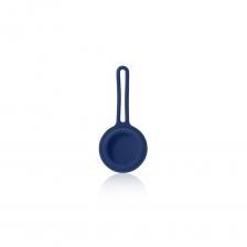 Силиконовый чехол DF для Apple AirTag Itag-03 Blue