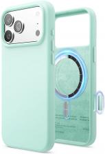 Чехлы и защита Чехол Elago Magnetic Aqua Sky для iPhone 17 Pro, MagSafe, силикон, аквамарин