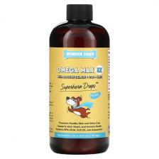 Wonder Paws, Superhero Drops, капли для собак, Omega Max 3X, дикий аляскинский лосось, треска и криль, для всех возрастов, 473 мл (16 унций)