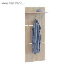 Настенная вешалка «СОКОЛ. ВШ-5.1», 600x212x1460 мм, цвет дуб сонома