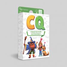 Настольная игра ГЕОДОМ Игра карточная Серия Игры для ума "CQ Творческий интеллект" 40 карточек