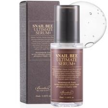 Snail Bee Ultimate Serum 35 мл Успокаивающая и питательная сыворотка для лица, Benton