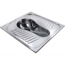 Чаша Генуя с одной водяной форсункойЧаша Генуя выполнена из нержавеющей стали AISI 304 глянцевого цвета, предназначена для мест с очень большой проходимостью. Отсутствие острых углов и возможности безинструментального разбора, делают данную чашу генуя антивандальной, данное устройство оборудовано противоскользящей поверхностью для стоп, и форсункой для смыва воды.Чаша геня как правило используется в качестве унитаза в местах с большой и регулярной проходимостью, например вокзалы, армейские сооружения и т.п.Данная модель напольного унитаза должна быть установлена в поверхность пола и подключена к системе слива. Nofer всегда стремится сделать свои продукты универсальными, и чаша генуя, конечно же не осталась в стороне, вы можете подключить данное изделие к системе смыва (инсталяции), как автоматического типа, так и механического, с кнопкой.