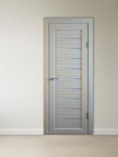 Комплект межкомнатной двери «B-5», со стеклом, 2000x800 мм, цвет дуб монтана грей