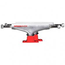 Подвески для скейтборда Footwork label red/raw, размер 5.25'