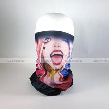 Бесшовная бандана-труба, харли квин, harley quinn GF 5445