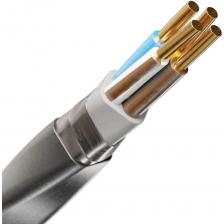 Кабель силовой с изоляцией и защитным шлангом из поливинилхлоридного пластиката пониженной горючести, бронированный на напряжение 0,66 кВ. Кабель соответствуют требованиям ГОСТ 31996-2012. Кабель имеет 4 медные однопроволочные жилы сечением 16 мм2. Кабель ВБШвнг (А)-LS ELITRON предназначен для присоединения электрического оборудования в промышленном и жилом секторе, допускается для прокладки в земляных траншеях и туннелях, им можно запитать жилой дом, баню или хозблок. Кабель ВБШвнг (А)-LS ELITRON обладает защитой от механических воздействий – броня из стальных оцинкованных лент, она противостоит воздействию насекомых и грызунов и способен выдержать удар лопатой. Конструкция и характеристики кабеля ВБШвнг (А)-LS ELITRON соответствуют категории ГОСТ+, что даёт 100% гарантию максимального качества. Бухта 200 метров.