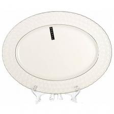 Блюдо овальное "Снежная Королева", 35,5 см