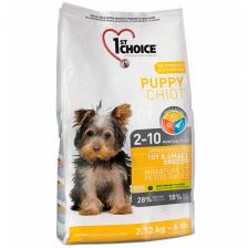 1st Choice Puppy Toy & Small Breeds / Сухой корм Фёст Чойс для Щенков Миниатюрных и Мелких пород Курица