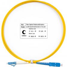 Оптический шнур Cabeus simplex lc-sc 9/125 sm 1м lszh FOP(s)-9-LC-SC-1m