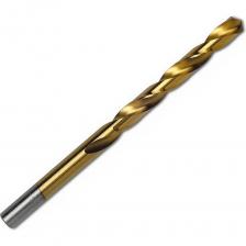 Сверло по металлу Профоснастка 4,9 мм HSS M2 TIN/135 DIN 338, 10 шт., №376 30202056