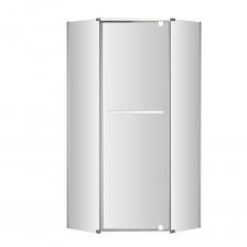 Душевой уголок RGW PA-82 хром 90х90х195,5 см пятиугольник стекло прозрачное 6 мм (41088299-11)