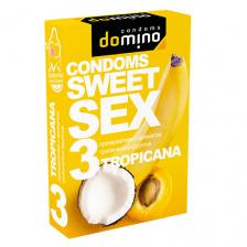 DOMINO CONDOMS Презервативы DOMINO SWEET SEX TROPICANA 3.0