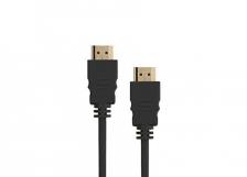 Wize Кабель HDMI - HDMI v2.0, 1м, K-Lock (CP-HM-HM-1M), темно-серый
