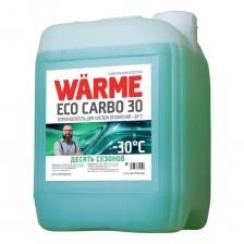 Теплоноситель (антифриз) Warme ECO CARBO 30 "Десять сезонов" предназначен для использования в системах отопления открытого и закрытого типа, а также в качестве рабочей жидкости в теплообменных аппаратах.Теплоноситель Warme ECO CARBO 30 “Десять сезонов” производится с добавлением полного пакета присадок, обеспечивающих защиту от коррозии, накипи и пенообразования.Срок эксплуатации 10 лет.Особые условия:Не использовать теплоноситель Warme ECO CARBO 30 “Десять сезонов” в системах отопления с электролизными котлами.При использовании в системах с полипропиленовыми трубами рекомендуется использовать разъёмные полипропиленовые муфты.Резьбовые соединения обрабатывать прокладочным материалом с уплотнительными герметиками и усилить затяжку соединений.Не смешивать теплоноситель Warme ECO CARBO 30 “Десять сезонов” с водой или с другими теплоносителями.В случае замены теплоносителя других производителей или воды на теплоноситель Warme ECO CARBO 30 “Десять сезонов” необходимо промыть систему для удаления отложений и накипи.Запрещается доводить теплоноситель до кипения в процессе эксплуатации. В случае наличия накипи и иных отложений любого происхождения гарантийный случай не рассматривается.ХранениеХранить в герметично закрытой таре, в недоступном для детей и животных месте. Не допускать длительного воздействия солнечных лучей. Срок хранения 3 года.ВНИМАНИЕ!Мощность насоса должна быть выше, чем при работе на воде: по производительности на 10%, по напору на 60%.