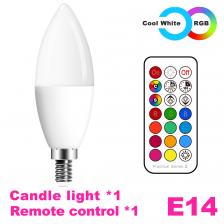 RGB светодиодная лампа E14 Rayh для дома