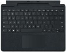 Клавиатура Microsoft Surface Pro 8/9/X Signature Alcantara Keyboard с креплением для стилуса Black (Черный)