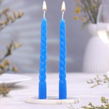 Набор свечей ароматических витых, 1.5x15 см, 2 шт., океан