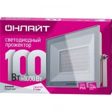 Светодиодный прожектор ОНЛАЙТ 90 140 OFL-100-6K-WH-IP65-LED, цена за 1 шт.
