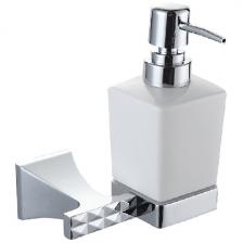 Дозатор жидкого мыла Bronze de Luxe GRANI, хром (4013)