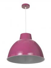 Светильник Frank 1x40 Вт Е27 пр-1 м темно-фиолетовый 40x40x30 см