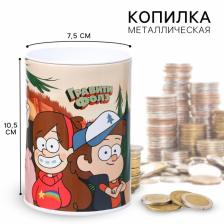 Копилка «Гравити Фолз», 7.5x7.5x10.5 см