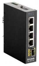 Неуправляемые коммутаторы D-Link , L2 Unmanaged Industrial Switch with 4 10/100/1000Base-T ports and 1 1000Base-X SFP ports.2K Mac address, Jumbo Frame 9K, Auto-sensing, 802.3x Flow Control, Stand-alone, Auto [DIS-100G-5SW/A1A]