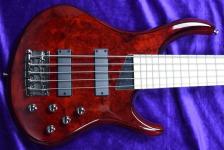 Басс гитара MTD Kingston Z-5, Transparent Cherry w/ Maple