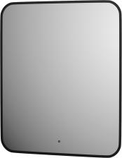 Зеркало Defesto Aura DF 2966R 60x70, с нейтральной подсветкой, инфракрасный выключатель, черное
