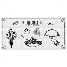 декор настенный AZORI Vogue breakfast 4 20,1х40,5 белый