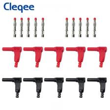 CLEQEE Cleqee P3014 разъемы бананы 4 мм 10 шт.