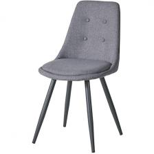 Стул SKY8764 серый 801-6/черный PU804/серый металл ESF SKY8764-Grey-801-6ч-PU804