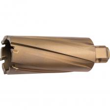 Корончатое сверло LENZ LZTX-044 диаметром 44 мм и рабочей длиной 80 мм предназначено для сверления различных металлов, включая нержавеющую и закаленную сталь, чугун и цветные металлы. Благодаря твердосплавным напайкам обеспечивает высокую скорость сверления, устойчивость к износу и длительный срок службы. Совместимо с магнитными и стационарными сверлильными станками. Универсальный хвостовик Weldon 19 мм (3/4") + Nitto гарантирует надежную фиксацию и совместимость с большинством промышленных станков. Важно: при работе необходимо использовать смазочно-охлаждающую жидкость (СОЖ) для увеличения ресурса сверла и повышения качества обработки. Сверло оптимально подходит для обработки следующих материалов: Углеродистая сталь до 500 N — оптимально Углеродистая сталь до 750 N — оптимально Легированная сталь до 1100 N — оптимально Легированная сталь до 1400 N — оптимально Нержавеющая сталь до 900 N — оптимально Нержавеющая сталь свыше 900 N — оптимально Алюминий — оптимально Медь, олово, латунь, никель — хорошо Чугун — оптимально Графит — оптимально Никелевый сплав — оптимально Рельсы — возможно Подходит штифт выталкиватель: диаметр 7,98 мм, длина 130 мм (арт. LZEP-7130). Внимание! Изображение товара может отличаться от реального. Актуальные параметры приведены в технических характеристиках.