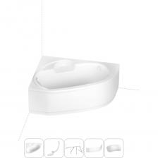 Акриловая ванна Bell Pro производится в размерах от 14095 до 170110 см с лево- и правосторонним разворотом, отлично подходит как для небольших помещений, так и для просторных ванных комнат. Диагональное расположение чаши позволяет эффективно использовать доступное пространство: одновременно иметь увеличенную длину купели для комфортного купания и оптимальный объем для принятия душа. Основа ванн из литьевого акрила — жесткий 4 мм лист полиметилметакрилата (ПММА), который помещают в вакуум-формовочное оборудование и под большим давлением заполняют матрицу будущей ванны. Для максимальной прочности конструкции по всему основанию купели закладывается усиленная плита ДСтП, а внешняя сторона покрывается смесью полимера с отвердителем и ровингом. После отверждения в ванне высверливают отверстия для слива-перелива. Сифон-автомат Useful Extras от Wellsee изготовлен из полипропилена высокой термической стойкости и прочности, неуязвим к воздействию агрессивных химических средств. Самоочищающаяся форма и изгибы сифона препятствуют скоплению грязи внутри обвязки и поддерживают высокую пропускную способность — 50 л/мин. Конструкция ванны предполагает установку на поперечные ножки или усиленный металлический каркас с максимальной нагрузкой до 500 кг и предусматривает дополнительную фиксацию к стене. Наличие регулировок на каждой ножке и распорках обеспечивает удобство установки на различных поверхностях.