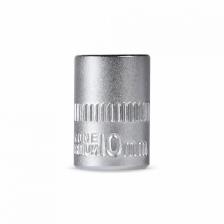 Головка на 10 мм, торцевая, шестигранная, под квадрат 1/4", CR-V, Smartbuy tools, цена за 1 шт