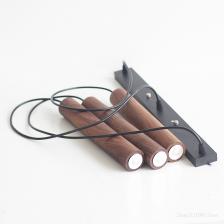 Подвесные светильники Lava Ball из дерева