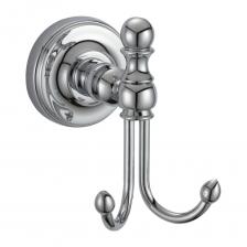 Держатель для полотенеца Ganzer (Ганзер) GZ31052 на 2 крючка, хром