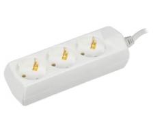 IEK Удлинитель У03 3 места 2P+PE/3м 3х1мм2 10А/250В WYP10-10-03-03-Z-G 1 шт