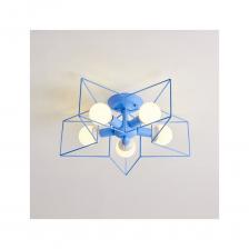 Потолочная люстра IMPERIUMLOFT ASTERI Blue 101313-26 представляет собой стильное решение для освещения помещений. Изготовленная из металла, она обладает прочной конструкцией и матовой поверхностью, что придает ей современный и аккуратный вид. Люстра имеет пять ламп с цоколем E27, что позволяет использовать как лампы накаливания, так и светодиодные. Это обеспечивает гибкость в выборе источников света. Люстра выполнена в голубом цвете, который гармонично вписывается в интерьер, добавляя ему свежести и оригинальности. Мощность светильника составляет 300 Вт, что обеспечивает яркое и равномерное освещение.