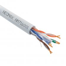 Neomax Кабель [] U/UTP cat.6 4x2x0.57, 23 AWG, Медь, внутренний, PVC, 100м, серый; Fluke Tested [NM716001-100M-PT]