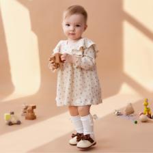 Платье для девочки «Крошка Я» Wildflowers, рост 68-74 см, бежевое