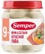 Фрикадельки Semper Красная рыба с 9 месяцев 100г