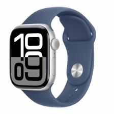 Часы Apple Watch Series 10 42mm Aluminium Case, Sport Band (Серебристый) S/M
