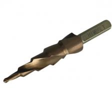 Сверло по металлу кобальтовое ступенчатое HIMBOLT 5% P6M5K5 4-12мм в боксе HB502шт