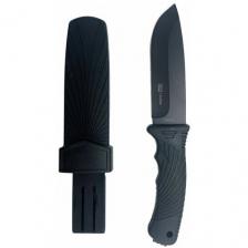 Нож тактический 1638A в ножнах черный