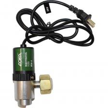 Используется для предотвращения замерзания механизмов редукторов и регуляторов при больших расходах газа или при низких температурах окружающей среды. Обеспечивает оптимальный температурный режим работы редукторов и регуляторов, а также клапанов подачи газа электросварочных автоматов и полуавтоматов. Позволяет нагреть газ до +70°С, сам подогрев осуществляется за счёт теплообмена между газом и горячими стенками корпуса подогревателя. Нагревательный элемент и датчик температуры изолированы от воздействия газа и высокого давления. Температура нагрева корпуса ограничивается термостатом. При изменении расхода газа изменяется только время включенного состояния подогревателя. Подогреватель проточный, без дополнительных герметичных соединений. Внимание, изображение товара может отличаться от реального! Верные параметры указаны в технических характеристиках товара.